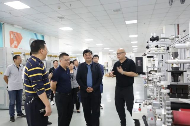 占勇走訪調研掛點聯系工業企業